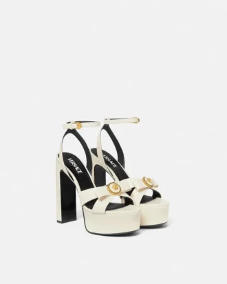 Gianni Ribbon Ledersandalen 140 mm