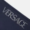 Glitzernde Versace-Logo-Flared-Sweathose für Kinder