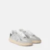 Greca Court Metallic Sneakers