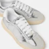 Greca Court Metallic Sneakers