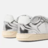 Greca Court Metallic Sneakers