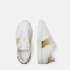 Greca Embellished Nylon Sneakers