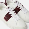 Greca Embellished Nylon Sneakers
