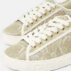 Greca Jacquard Canvas Sneakers