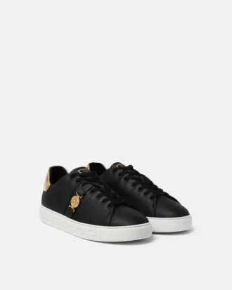 Greca Leder-Sneakers