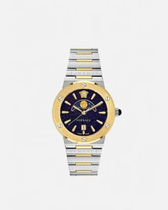 Greca Logo Moonphase Uhr