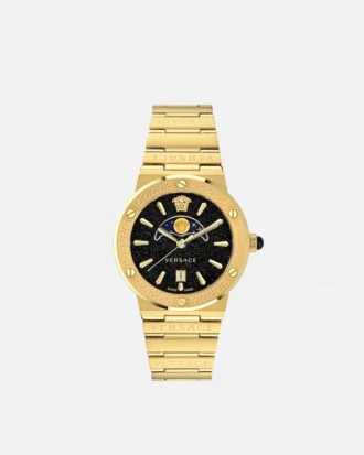 Greca Logo Moonphase Uhr