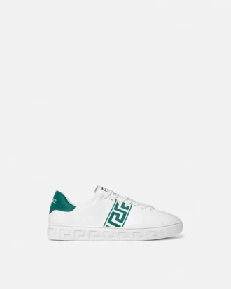 Greca Sneakers aus besticktem Nylon
