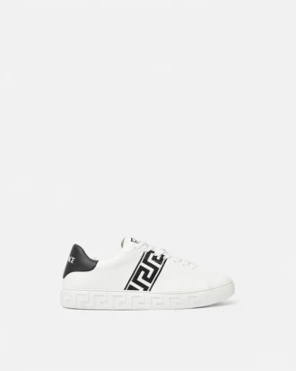 Greca Sneakers aus besticktem Nylon