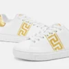 Greca Sneakers aus besticktem Nylon