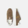 Greca Sneakers aus Wildleder mit Verzierung