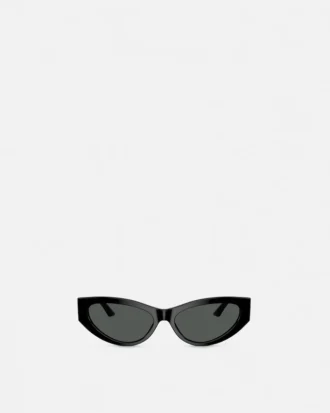 Greca Strass Cat-Eye Sonnenbrille
