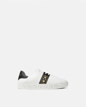 Greca Verzierte Nylon-Sneakers