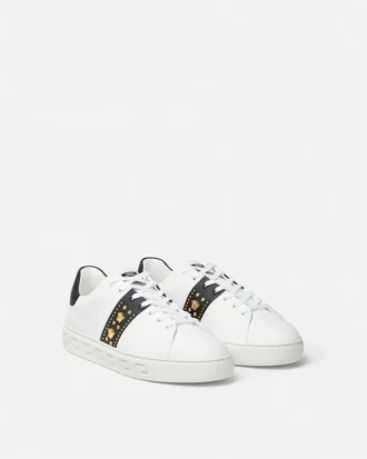 Greca Verzierte Nylon-Sneakers