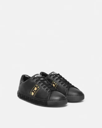 Greca Verzierte Nylon-Sneakers
