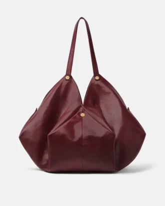 Große Schultertasche Protea aus Nappaleder
