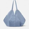 Große Schultertasche Protea aus Wildleder