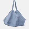 Große Schultertasche Protea aus Wildleder