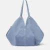 Große Schultertasche Protea aus Wildleder