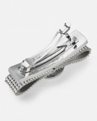 Haarspange mit Metallgitter und Gianni-Schleife