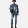 Hergestellt in Japan Denim-Overshirt