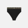 Hoch geschnittene Slips aus Baumwolljersey
