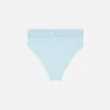 Hoch geschnittene Slips aus Baumwolljersey