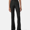 Hose aus Wollmischung mit Python-Jacquard