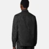 Jacquard-Baumwoll-Overshirt