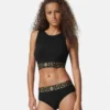 Jacquard-Baumwolljersey-Slip