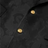 Jacquard-Blazer aus Wollmischung
