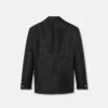 Jacquard-Blazer aus Wollmischung