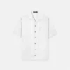 Jacquard-Hemd aus Seidenmischung