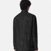 Jacquard-Hemd aus Seidenmischung in regulärer Passform