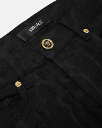Jacquard-Slim-Jeans