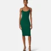 Jacquard-Stretch-Viskose-Mini-Kleid mit tailliertem Schnitt