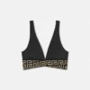 Jacquard-Triangel-Bikini-Oberteil