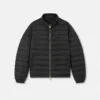 Jacquard-Wattierte Jacke