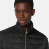 Jacquard-Wattierte Jacke