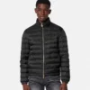 Jacquard-Wattierte Jacke