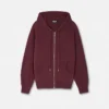 Kapuzenpullover aus Kaschmir-Wollstrick