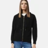 Kapuzenpullover aus Kaschmir-Wollstrick