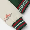 Kinder-Bomberjacke aus bedrucktem Baumwolljersey