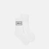 Kinder-Jacquard-Baumwollsocken mit Rippbündchen