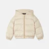 Kinder-Jacquard-Nylon-Wattierte Daunenjacke
