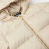 Kinder-Jacquard-Nylon-Wattierte Daunenjacke