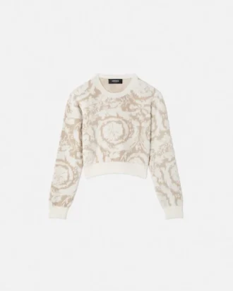 Kinder-Pullover aus Jacquard-Viskosemischung
