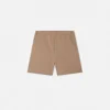 Kinder-Shorts aus bestickter Baumwolle mit Seersucker-Effekt