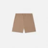 Kinder-Shorts aus bestickter Baumwolle mit Seersucker-Effekt