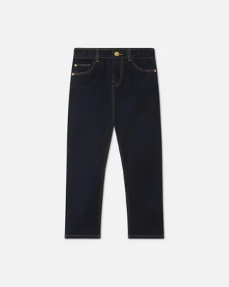 Kinder-Skinny-Jeans mit Stickerei